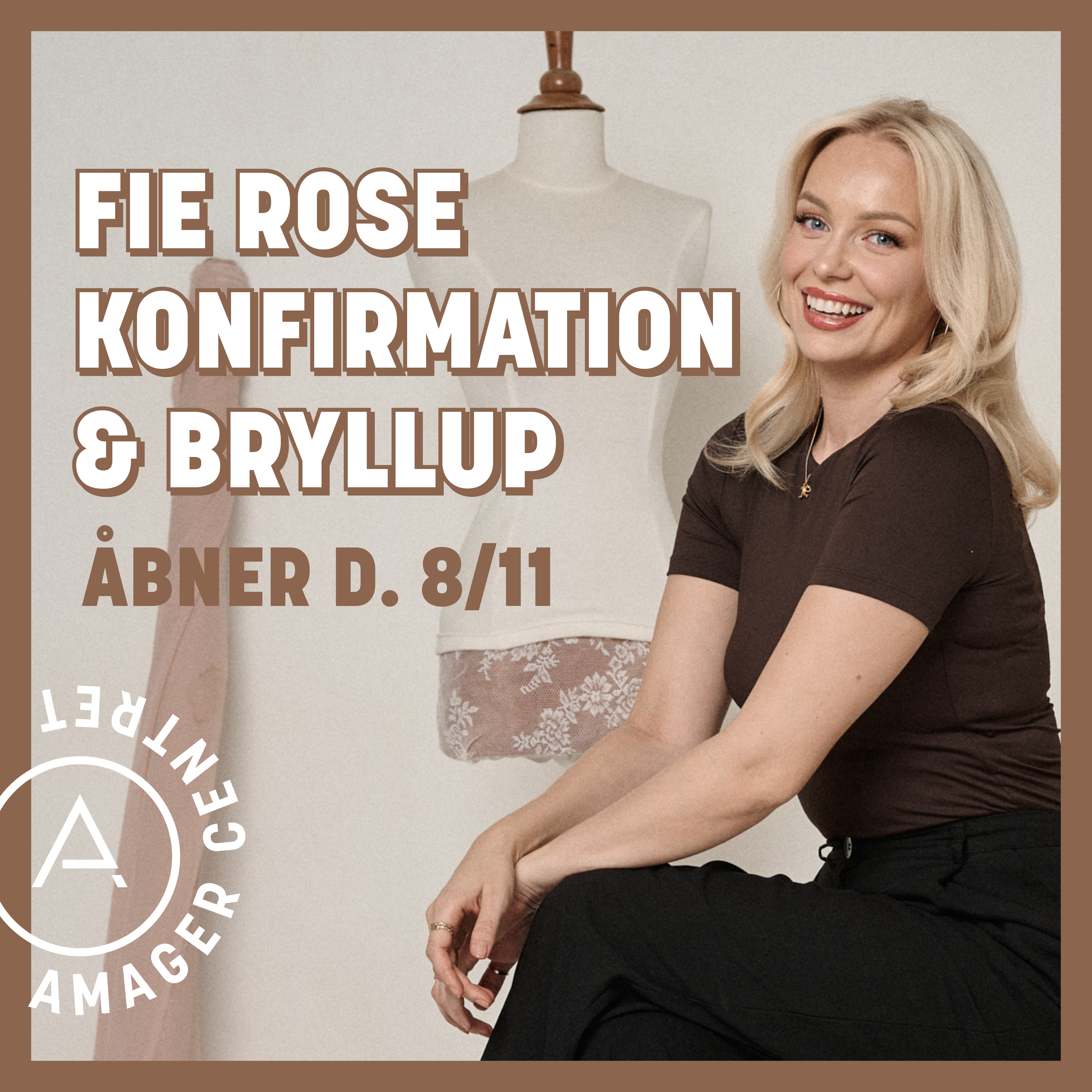 Velkommen til Fie Rose - Konfirmation & Bryllup | Amager Centret